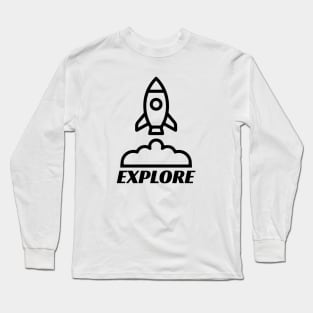 Space Exploration Long Sleeve T-Shirt